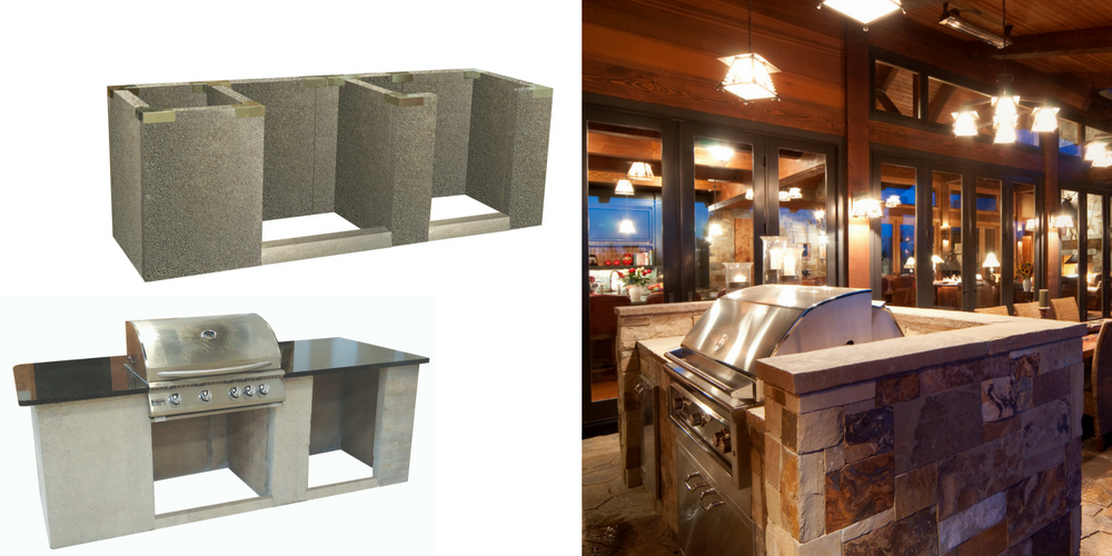 Earthcore® Isopanel Modular Kitchens Outdoor Kitchen