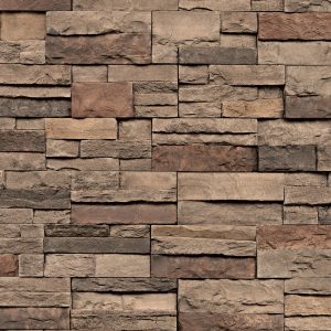 ProStone® - Easy Fit Savannah Ledge, Vintage Wine with tight fit mortar joints