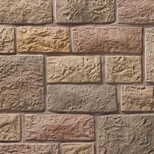 ProStone® - Tuscan Cobble, Vintage Wine with half inch mortar joints