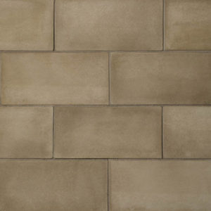 Cultured Stone® - Cast-Fit®, French Gray™ with half inch mortar joints (size shown: 12" x 24")