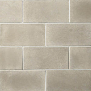 Cultured Stone® – Cast-Fit®, Parchment™ with half inch mortar joints (size shown: 8" x 16")