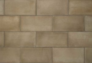 Cultured Stone® - Cast-Fit®, French Gray™ with half inch mortar joints (size shown: 12" x 24")