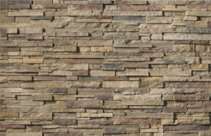 Cultured Stone® - Pro-Fit® Alpine Ledgestone, Chardonnay with tight fit mortar joints