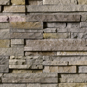 Cultured Stone® - Pro-Fit® Alpine Ledgestone, Pheasant with tight fit mortar joints