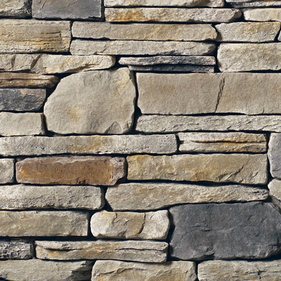Cultured Stone® - Southern Ledgestone Echo Ridge® with tight fit mortar joints