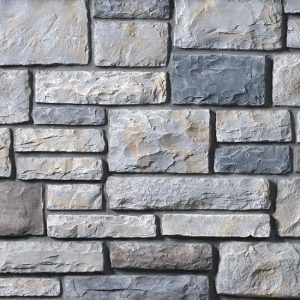 Cultured Stone® - Cobblefield®, Echo Ridge® with half inch mortar joints