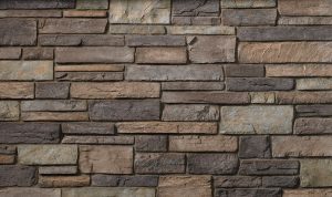 Cultured Stone® - Country Ledgestone, Grand Mesa with half inch mortar joints