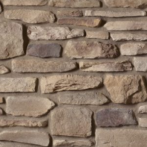 Cultured Stone® – Del Mare Ledgestone®, Palermo with half inch mortar joints