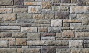 Cultured Stone® - Limestone, Bucks County with half inch mortar joints
