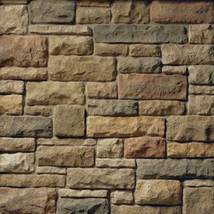 Cultured Stone® - Limestone, Chardonnay with half inch mortar joints