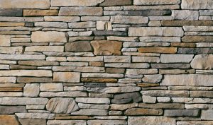 Cultured Stone® - Southern Ledgestone Aspen with tight fit mortar joints