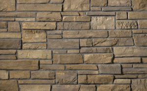 Cultured Stone® - Country Ledgestone, Hudson Bay® with half inch mortar joints