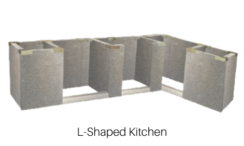 Earthcore® Isopanel Modular Kitchens_L shaped Earthcore® Isopanel Modular Kitchens_L shaped