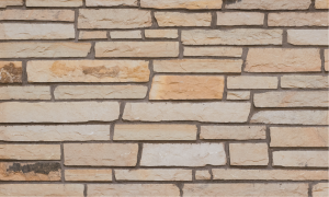 Pangaea® Natural Stone – Ledgestone, Tuscan with half inch mortar joints