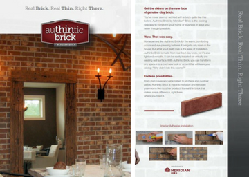 Brochure - Authintic Brick Meridian Brick