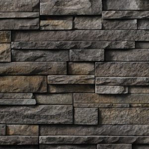 Cultured Stone® - Pro-Fit® Alpine Ledgestone, Umber Creek with tight fit mortar joints