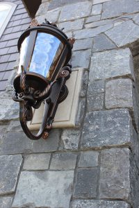 StoneTransitions® - Electrical Box Stones, Large Light Fixture - Sand
