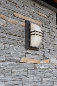 StoneTransitions® - Electrical Box Stones, Large Light Fixture - Coal