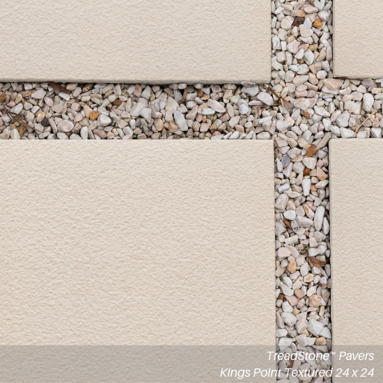 TreadStone™ Rock Risers from Pangaea® Natural Stone Kings Point Textured