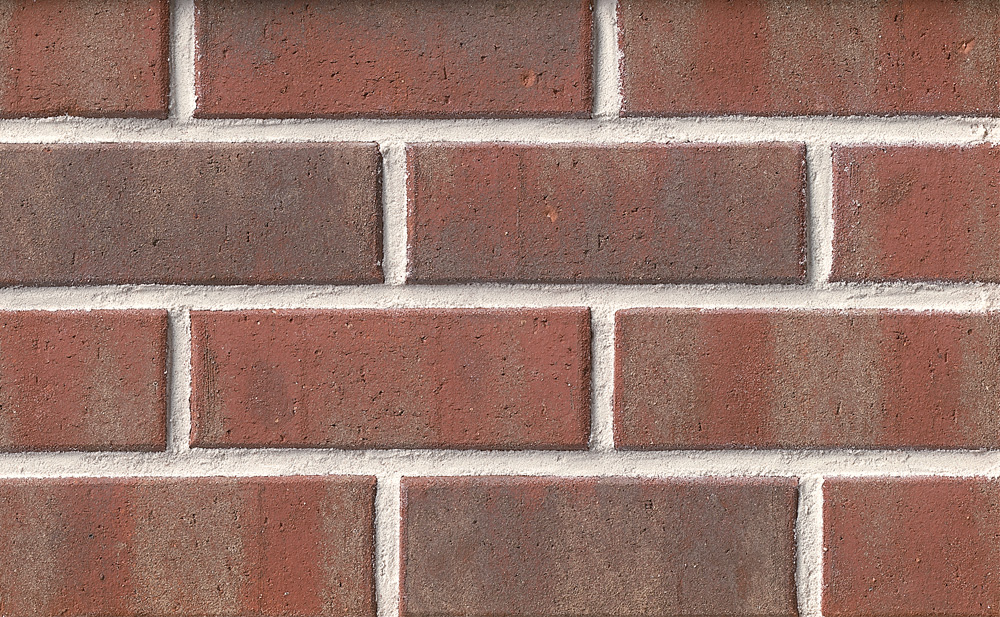 Authintic Brick by Meridian® Brick – Modular Size, Colony Bay with half inch mortar joints