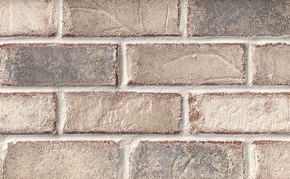 Authintic Brick by Meridian® Brick - Queen Size, Cordoba with half inch mortar joints