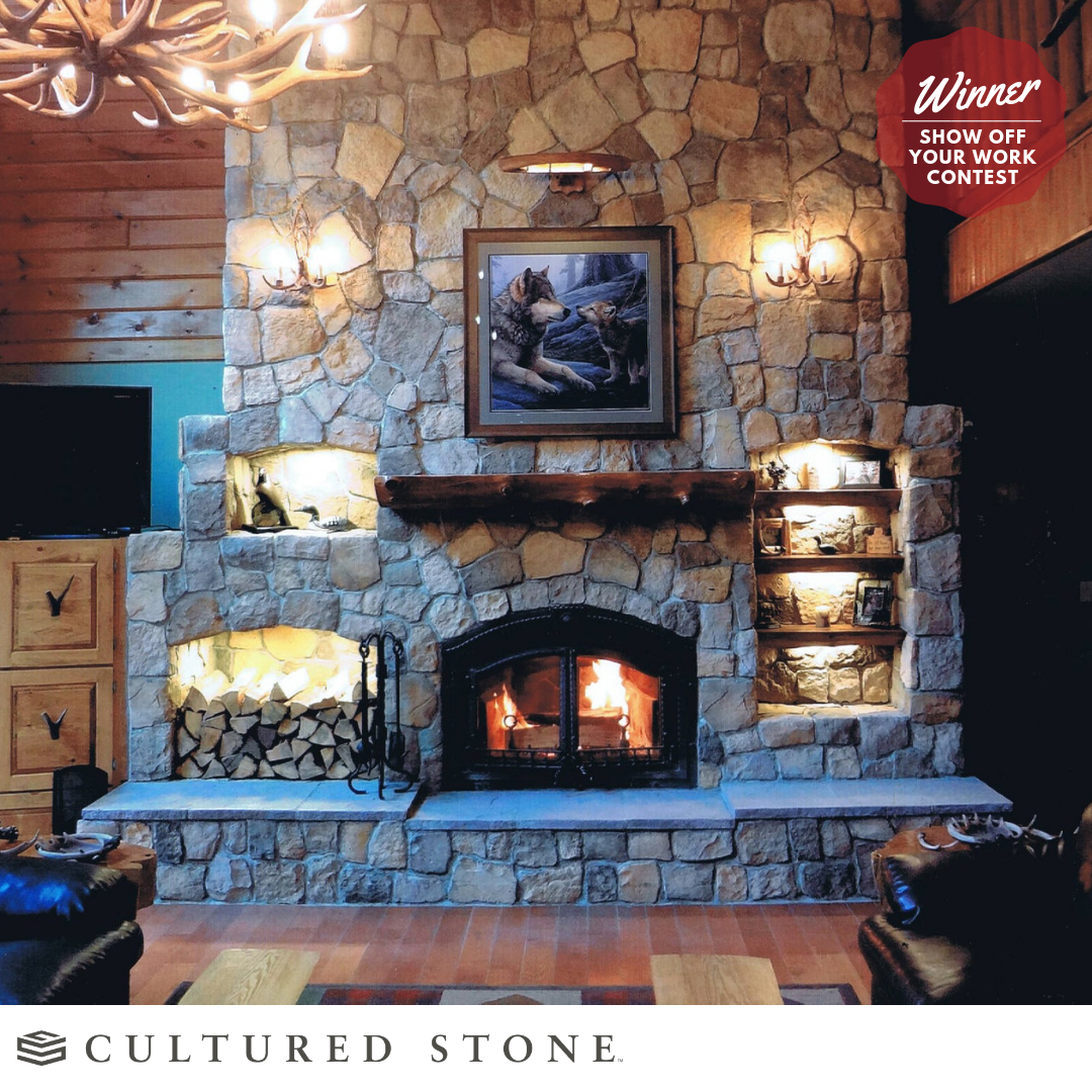 Jim Hussey from Haliburton Timber Mart Cultured Stone