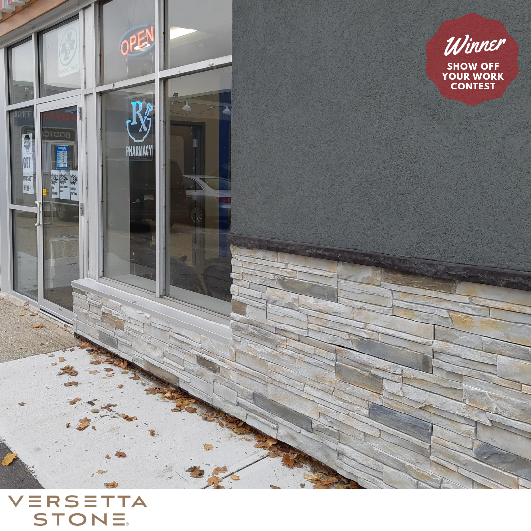 Jerry Vanwyk from Patene Building Supplies Ltd. Versetta Stone