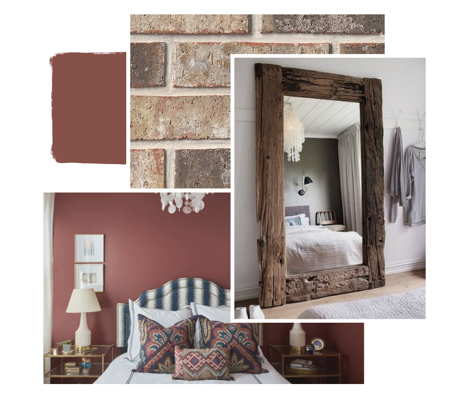 Color of the Year Dunn-Edwards Spice of Life Authintic Brick Meridian Brick Alamo Queen Brick