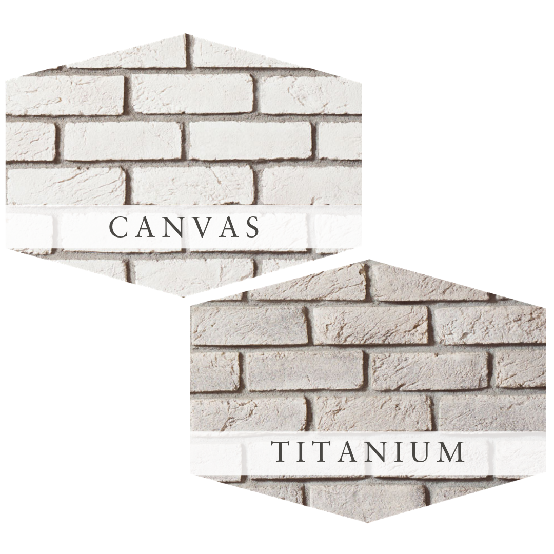 Cultured Stone Handmade Brick Canvas Titanium