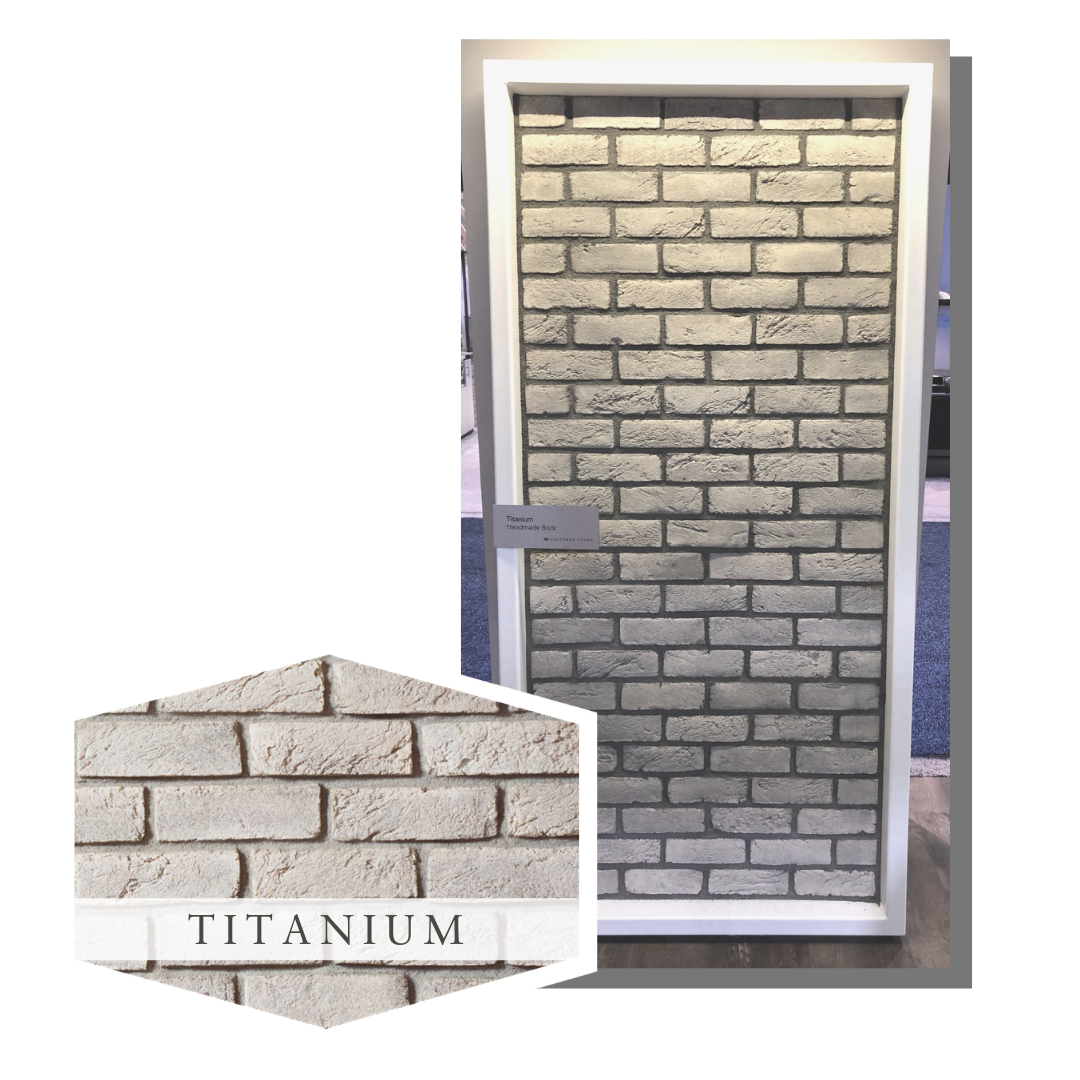 Cultured Stone Handmade Brick Titanium