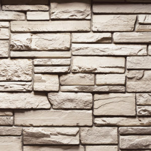Cultured Stone® - Country Ledgestone, Wheaton with half inch mortar joints