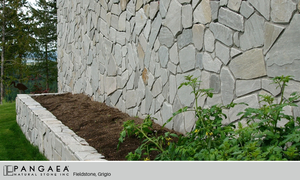Outdoor Living Landscape Design Pangaea Natural Stone Fieldstone Grigio