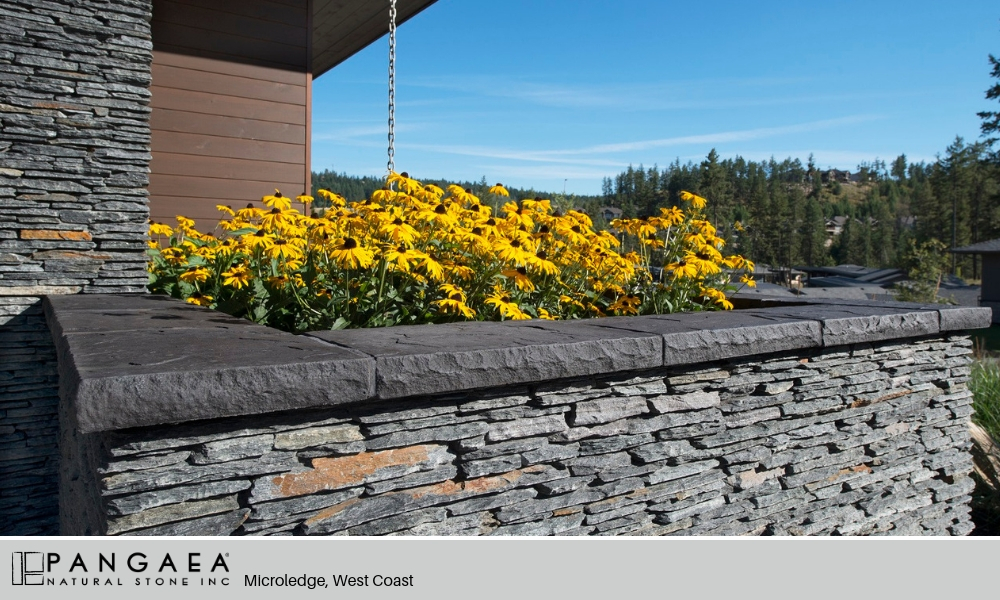 Outdoor Living Landscape Design Pangaea Natural Stone Microledge West Coast