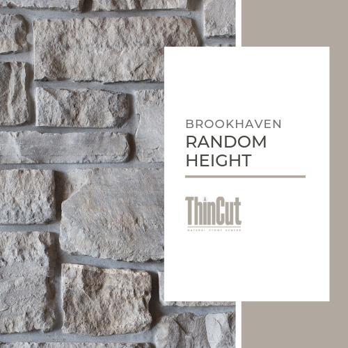 ThinCut Natural Stone Random Height Brookhaven