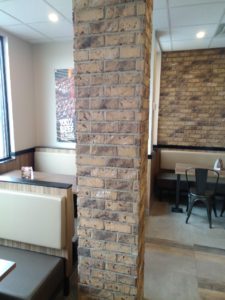 Authintic Brick by Meridian® Brick - Queen Size, Sandy Creek