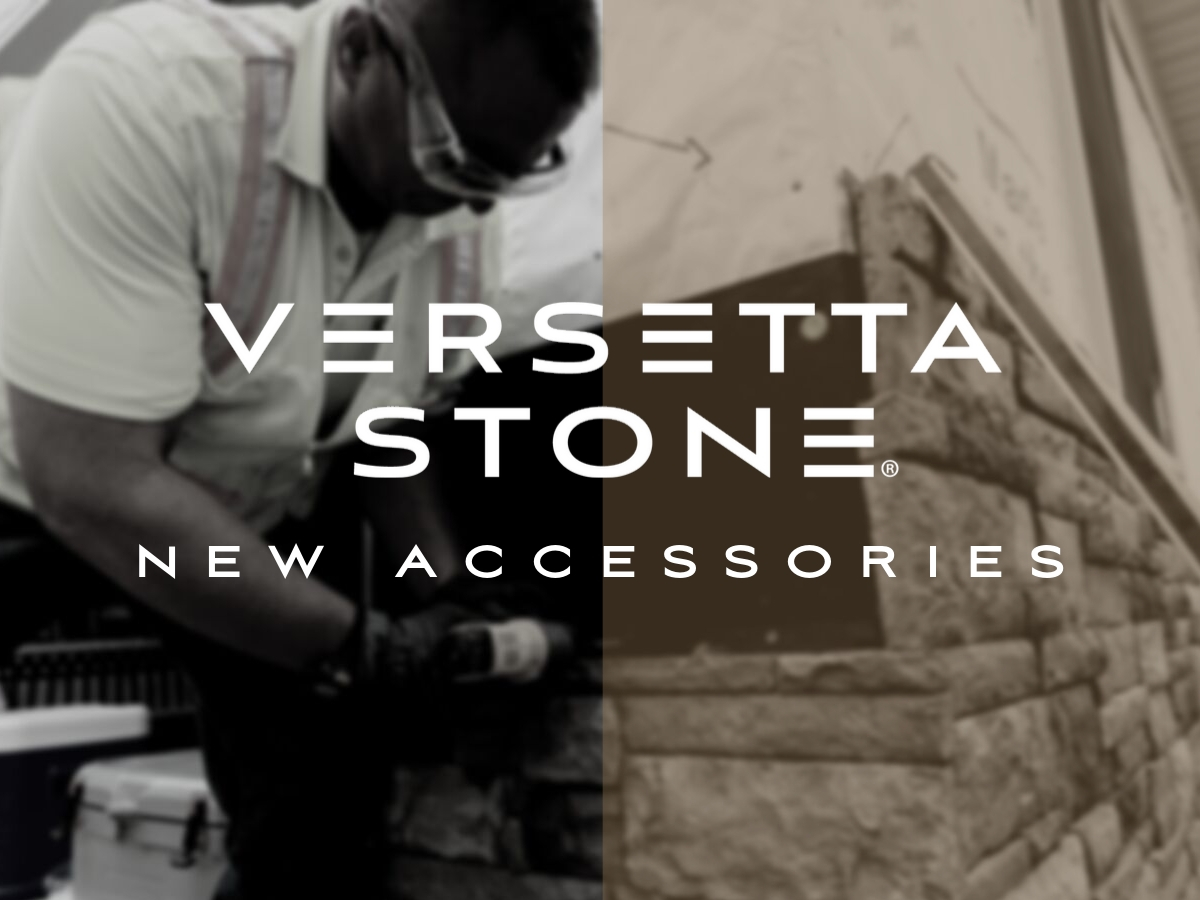 Versetta Stone® Launches New Accessory Colors and Fastening Screws