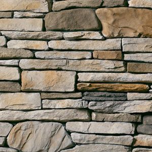 Cultured Stone® - Southern Ledgestone Aspen with tight fit mortar joints