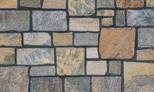 Pangaea® Natural Stone – Castlestone, Copper Canyon with half inch mortar joints