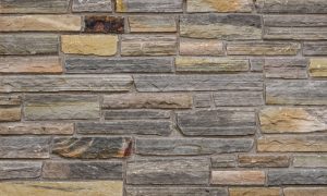Pangaea® Natural Stone – Ledgestone, Copper Canyon with half inch mortar joints