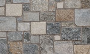 Pangaea® Natural Stone – Roman Castlestone, Sierra Ridge with half inch mortar joints