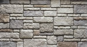 Cultured Stone® - Sculpted Ashlar, Echo Ridge® with half inch mortar joints