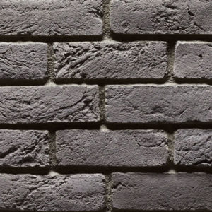 Cultured Stone® - Handmade Brick, Carbon™ with half inch mortar joints
