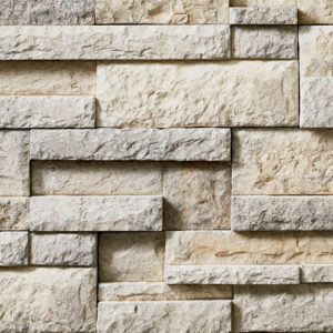 Cultured Stone® - Drystack Ledgestone Panel, High Plains™ with tight fit mortar joints