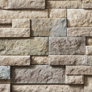 Cultured Stone® - Drystack Ledgestone Panel, Melrose™ with tight fit mortar joints