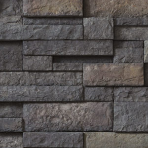 Cultured Stone® - Drystack Ledgestone Panel, Rubicon™ with tight fit mortar joints