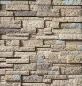 Cultured Stone® - Drystack Ledgestone Panel, Melrose™ with tight fit mortar joints