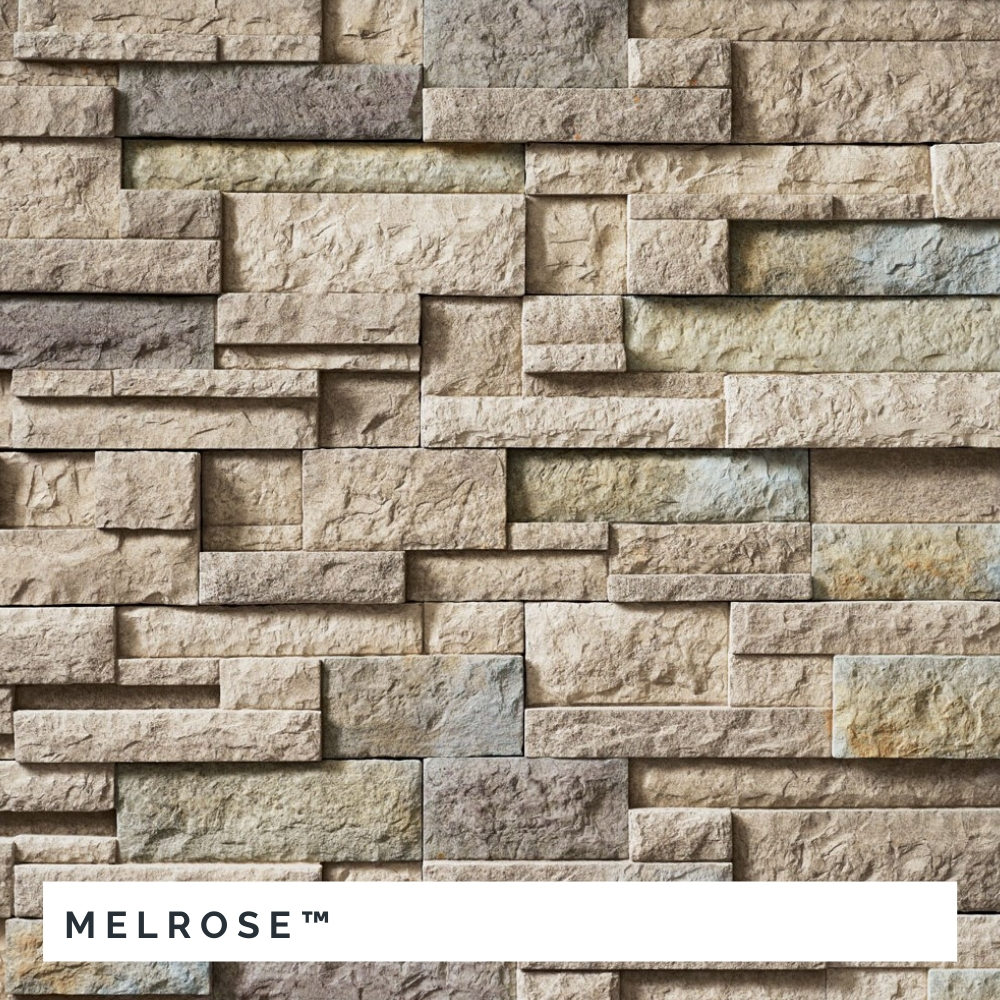Melrose™ Drystack Ledgestone Panel