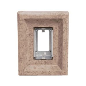 Cultured Stone® - Single Receptacle, Taupe