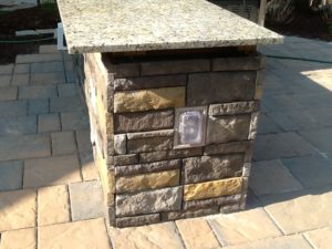 Versetta Stone® - Receptacle Box, Taupe