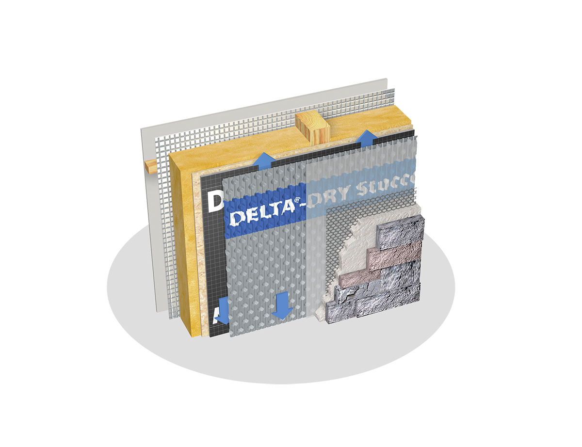 DELTA®-Dry Stucco and Stone Dörken